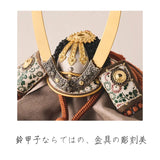 1/5暁 真朱威 砂紋の飾り 50cm幅