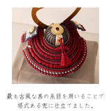 1/4 暁 茜 墨流の飾り 50cm幅