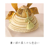 天賦の兜 葵 金紗の飾り 40cm幅