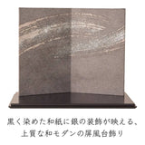 七福神 銀墨の飾り 50cm幅