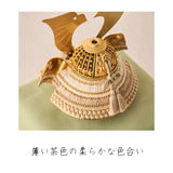 天賦の兜 大地 金翠の飾り 50cm幅