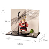 弦 墨流の飾り 50cm幅