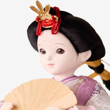 ほのか 薄藤の風に染まるころ 金紗飾り