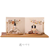 まどか 薄陽まとう時の葉 花つづりの飾り