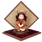 屏風飾り(赤ミニ)