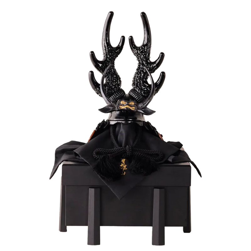 本多忠勝　鹿角脇立の兜　1/3スケール