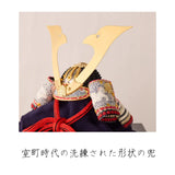 国宝　白糸褄取之兜　1/4スケール