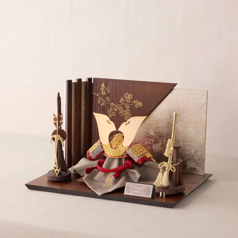 国宝　菊一文字之兜　1/5スケール