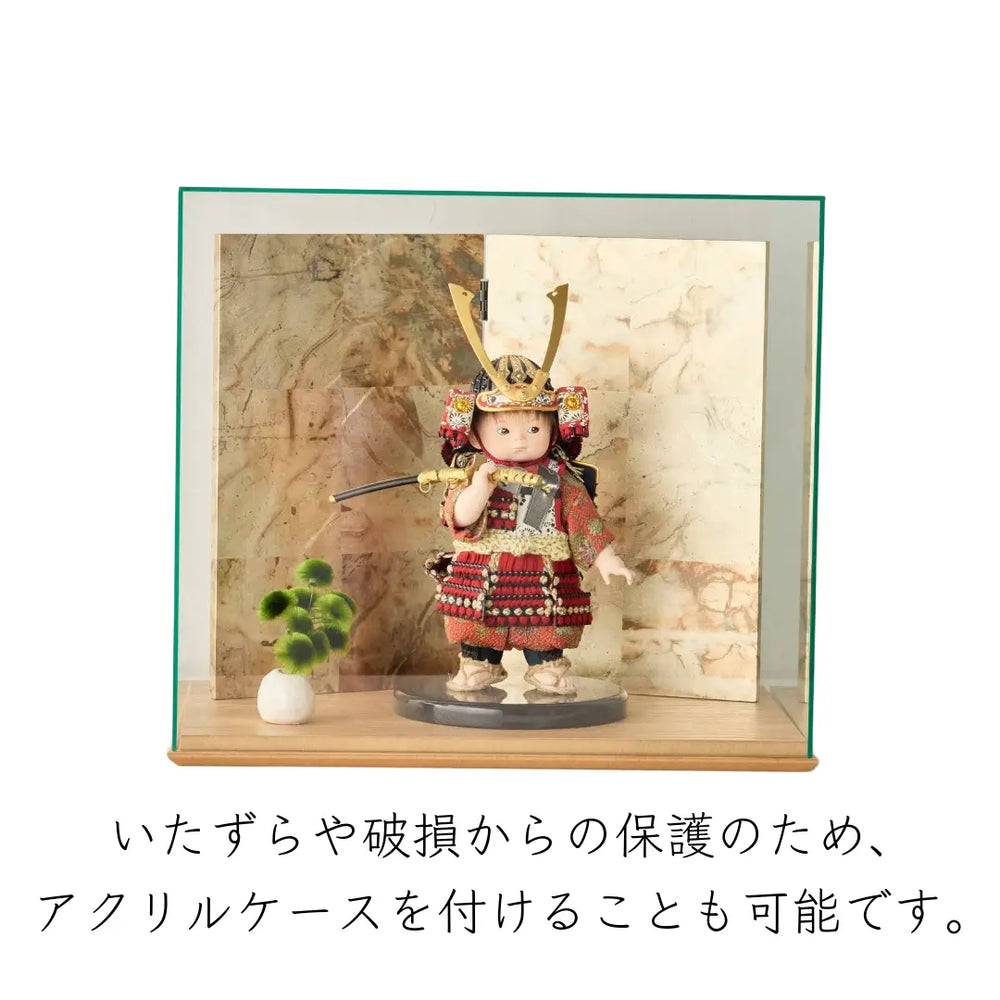 ミニチュアドール用 真田幸村 甲冑（約8cmドールサイズ