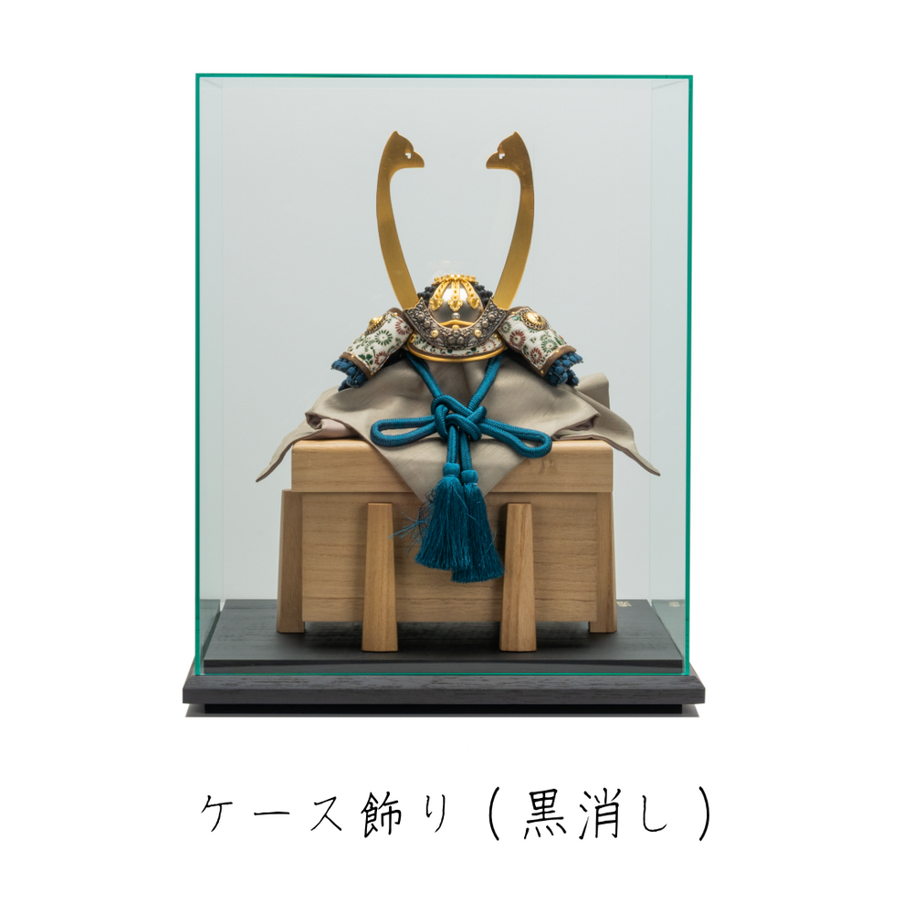 神戸人形　一弦琴☆稀少☆（ヴィンテージ） 奉納兜 暁 紺糸威 1/5スケール – 鈴甲子