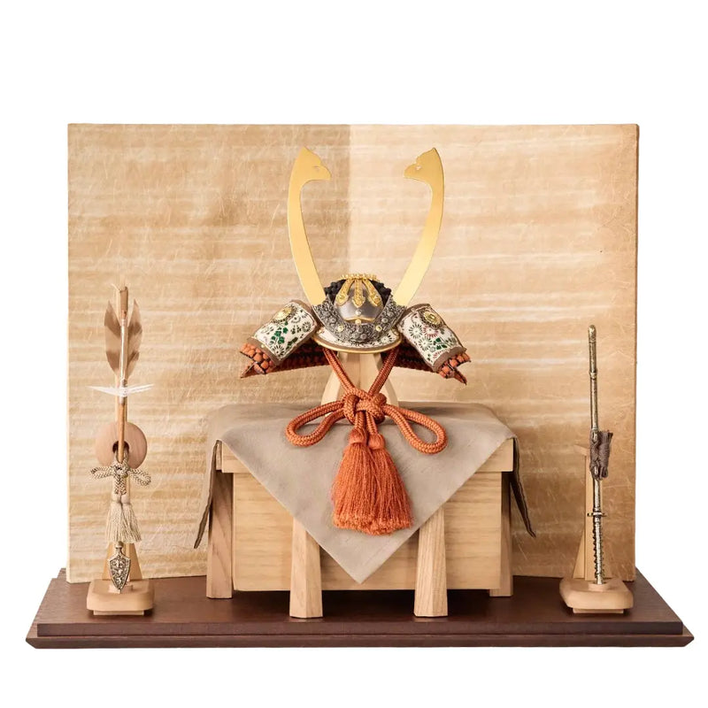 1/5暁 真朱威 砂紋の飾り 50cm幅