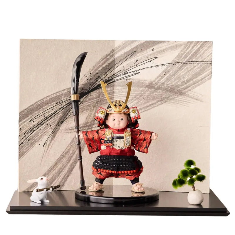 弦 墨流の飾り 50cm幅