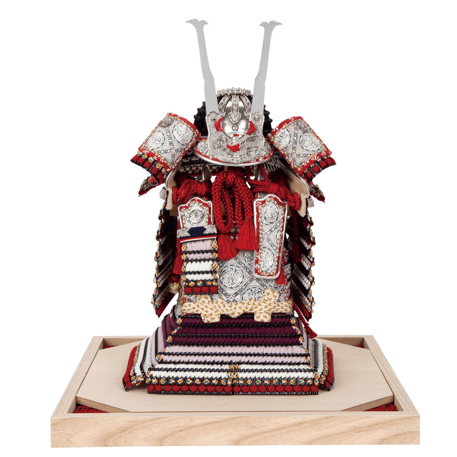 源義家 産衣之鎧 源氏八領 源太産衣 1/5スケール – 鈴甲子