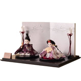 ほのか　薄藤の風に染まるころ　銀影飾り