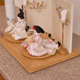 ほのか 春の陽に包まれて 花つづりの飾り