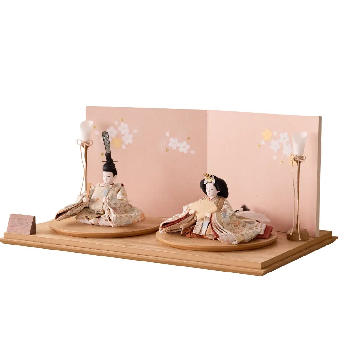 まどか 薄陽まとう時の葉 桜華-紅-の飾り