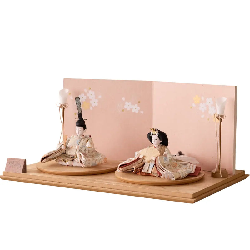 まどか 薄陽まとう時の葉 桜華-紅-の飾り