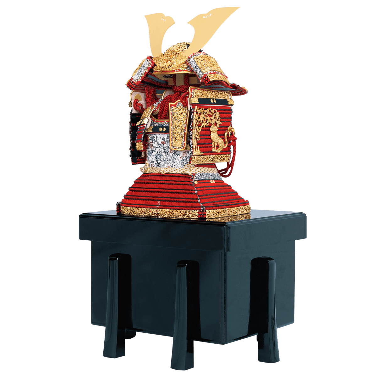 2540番(M) 国宝 黄金 赤絲威鎧 複製 特選美術品 中古品 2540番(M) 国宝 黄金 赤絲威鎧 複製 特選美術品 中古品