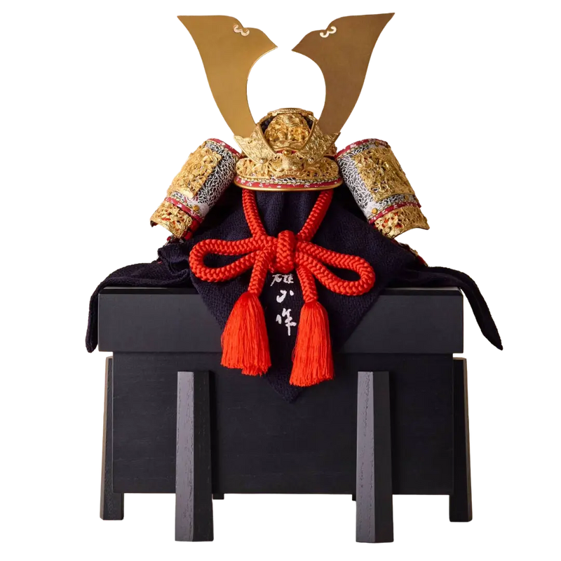 国宝 竹雀之兜　1/4スケール