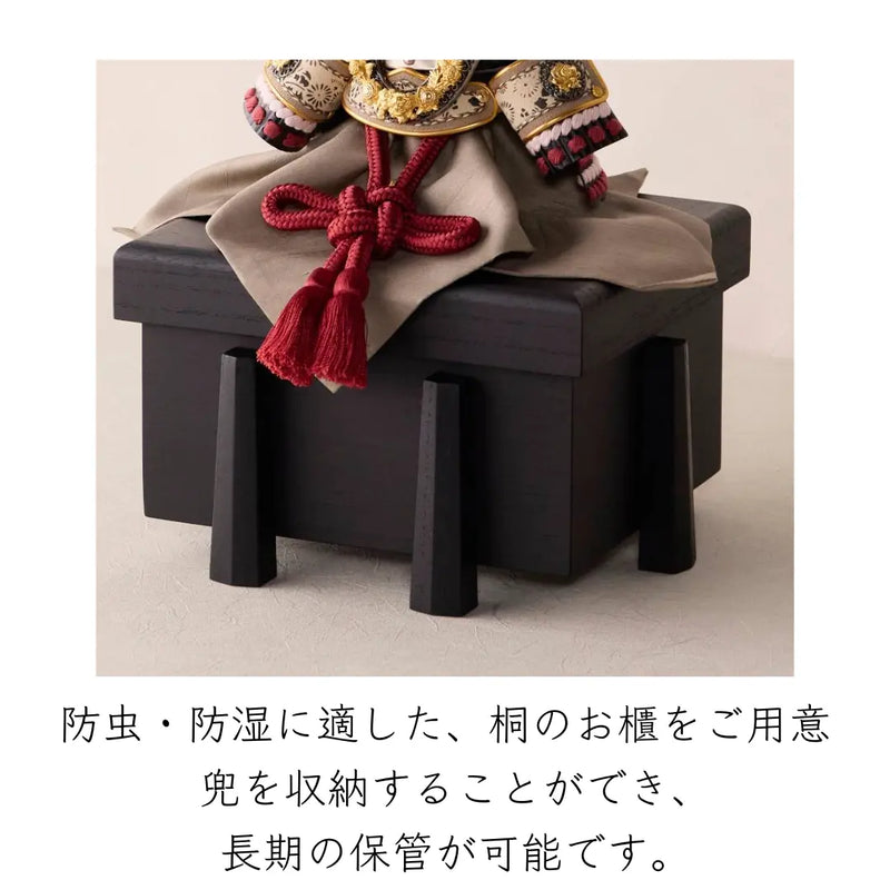 夢牡丹 銀華の飾り 50cm幅