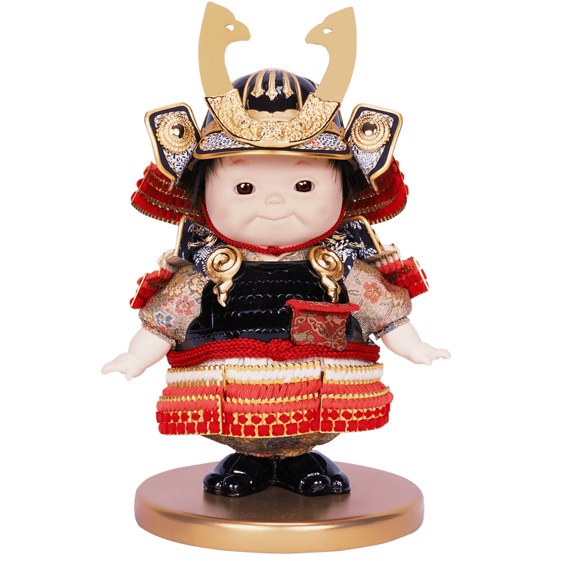 おぼこ丸　金小札紅裾濃威
